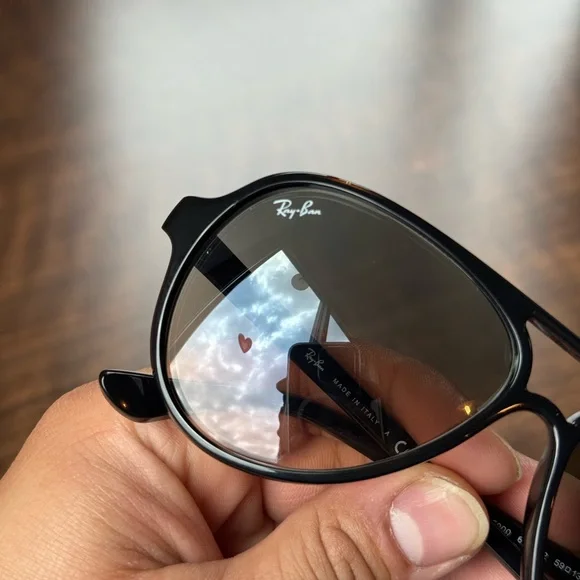 New Ray-Ban Cats 5000 RB4125 601/32 Black / Grey Gradient 59MM Sunglasses - Picture 7 of 8